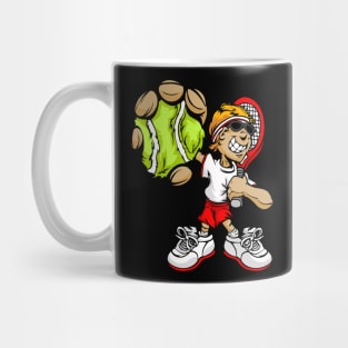 Naughty Tennis Boy Mug